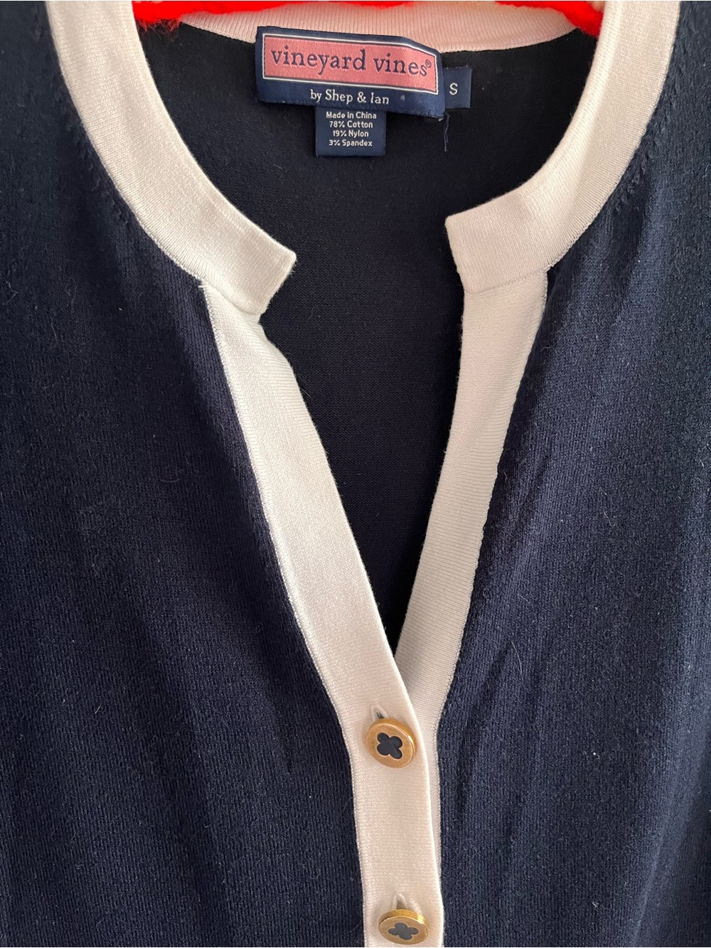 Vineyard Vines preppy cardigan - Picture 2 of 4